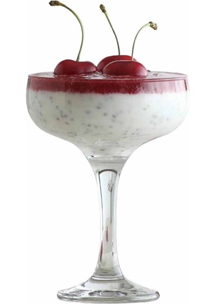 Misket Tatlı Servis Kadehi 6'lı Kokteyl Bardağı