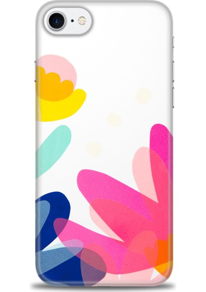 iPhone 7 Kılıf Hd Baskılı - Çiçekk