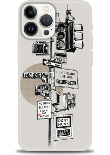 iPhone 15 Pro Max Kılıf Hd Baskılı - Tabelalar