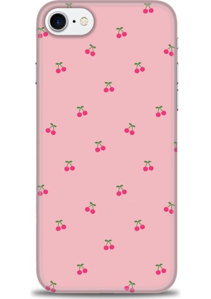 iPhone 8 Kılıf Hd Baskılı - Minik Kirazlar