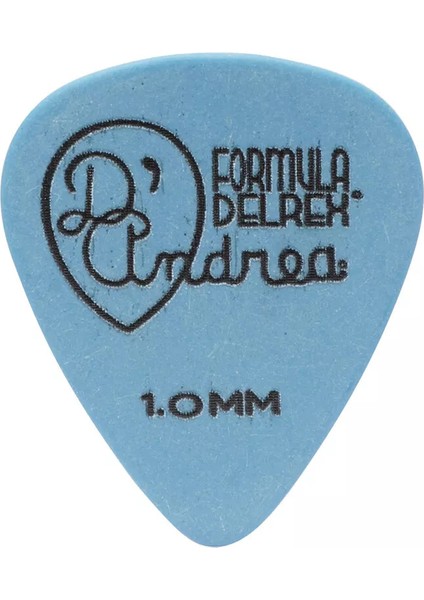 TPD351 Formula Delrex Picks Heavy - Blue 1.0mm Pena