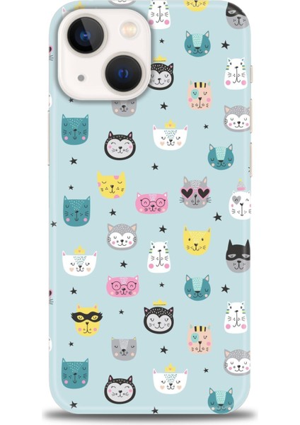 iPhone 13 Kılıf Hd Baskılı - Cats