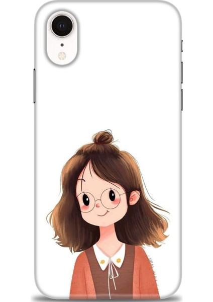 iPhone Xr Kılıf Hd Baskılı - Tatlı Kız