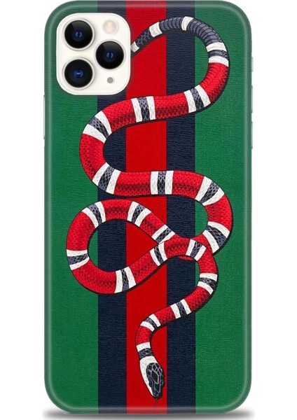 iPhone 11 Pro Max Kılıf Hd Baskılı - Yılan