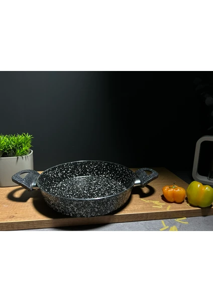 Bena Life Granit Çift Kulplu Omlet/sahan Tavası 22 cm