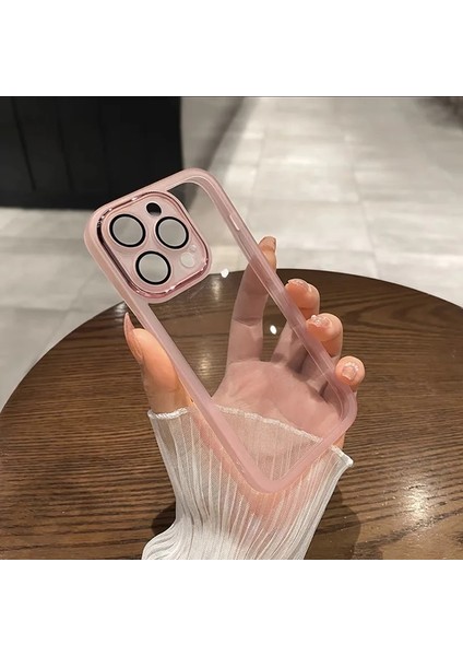 iPhone 13 Pro Kamera Koruması Şeffaf Tpu Cep Telefonu Kılıfı (Yurt Dışından)