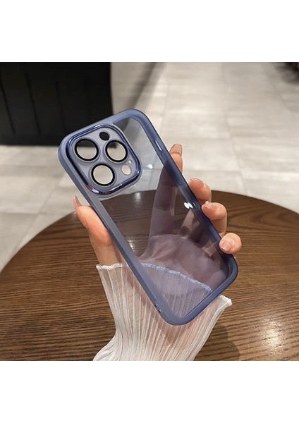 iPhone 13 Kamera Koruması Şeffaf Tpu Cep Telefonu Kılıfı (Yurt Dışından)