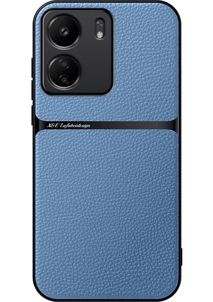 Xiaomi Redmi K70 Lychee Deseni Manyetik Emme Cep Telefonu Kılıfı (Yurt Dışından)