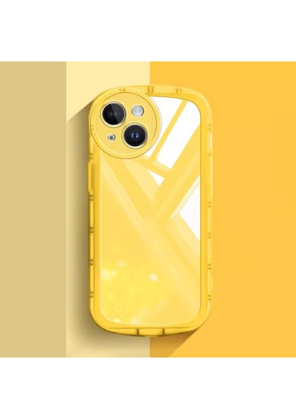 iPhone 15 Plus Şeker Renkleri Hava Yastığı Tpu Cep Telefonu Kılıfı (Yurt Dışından)