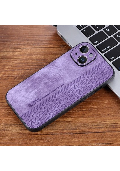 iPhone 14 Retro Basınç Çiçek Deseni Pu Cep Telefonu Kılıfı (Yurt Dışından)