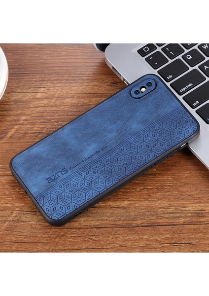 iPhone x Retro Basınç Çiçek Deseni Pu Cep Telefonu Kılıfı (Yurt Dışından)