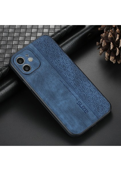 iPhone 11 Retro Basınç Çiçek Deseni Pu Cep Telefonu Kılıfı (Yurt Dışından)