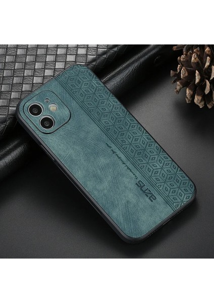 iPhone 11 Retro Basınç Çiçek Deseni Pu Cep Telefonu Kılıfı (Yurt Dışından)