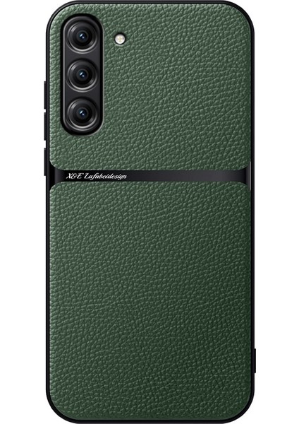 Samsung Galaxy M34 5g Liçi Dokusu Manyetik Çekim Cep Telefonu Kılıfı (Yurt Dışından)