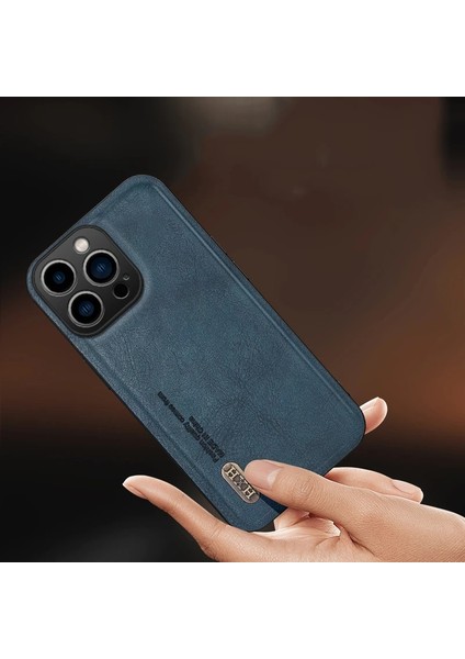 iPhone 15 Pro Max Retro Buzlu Manyetik Emme Cep Telefonu Kılıfı (Yurt Dışından) fiyatları