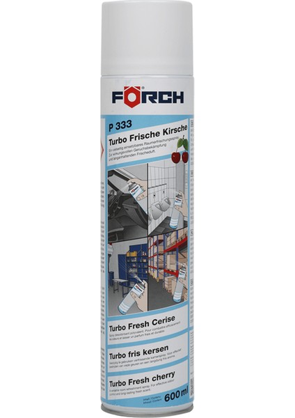 Araç Koku Spreyi Kiraz 600 ml P333