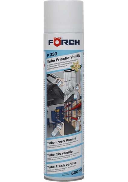 Araç Koku Spreyi Vanilya 600 ml P33