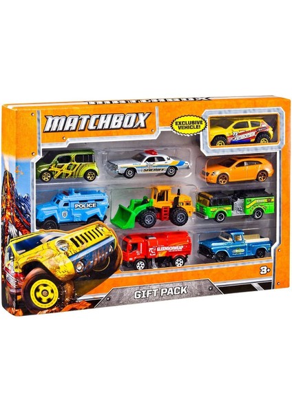 X7111 Matchbox 9'lu Araba Seti / Seçilemez.