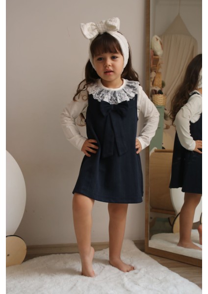 Kids Kız Çocuk Badi Elbise Takım