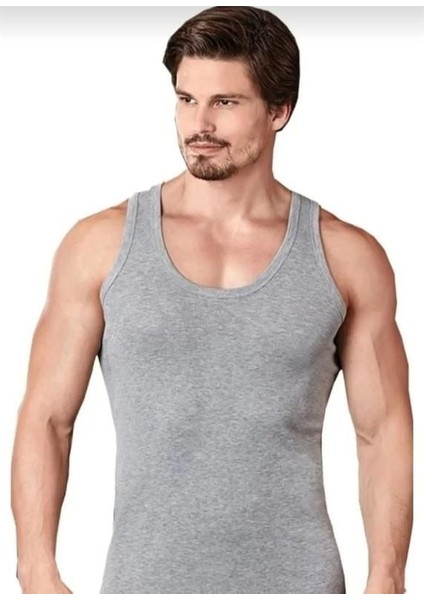 1022 Erkek Tekli Askı Atlet -Griml - -54