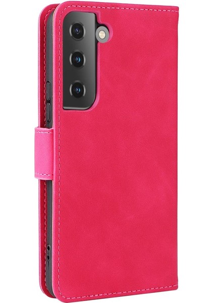 - 9117 Samsung Galaxy S22 Için Kılıf Tam Koruma Deri Folio Flip Case Kart (Yurt Dışından) modelleri
