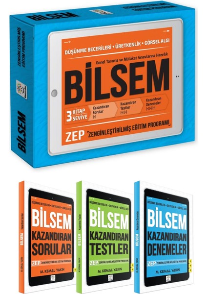 Bilsem 1. Sınıf Hazırlık Seti (1 Hazırlık Kitabı - 6 Deneme)