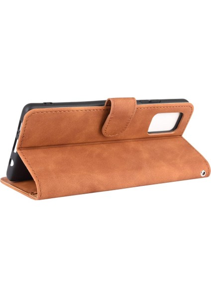 - 9117 Kart Tutucu Kickstand Kart Ekleme ile Samsung Galaxy A51 5g Için Kılıf (Yurt Dışından)