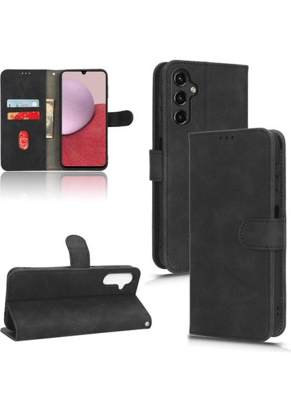 - 9117 Samsung Galaxy A24 4g Için Kılıf Tam Koruma Kartı Ekleme Deri (Yurt Dışından)