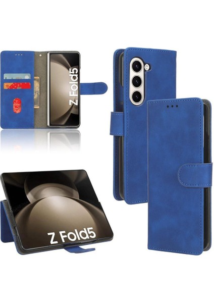 - 9117 Samsung Galaxy Z Case 5 Kart Ekleme Tam Koruma Kapağı Için Kılıf (Yurt Dışından)