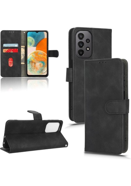 - 9117 Kart Tutucu Kickstand ile Samsung Galaxy A23 4g Kart Ekleme Için Kılıf (Yurt Dışından)