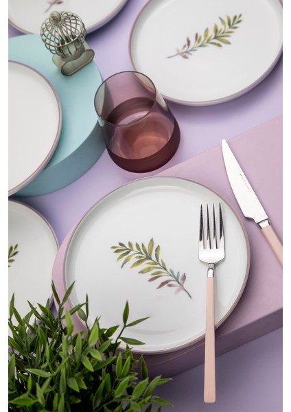 Moderna 6 Kişilik 19 cm Pasta Takımı Comfort modelleri