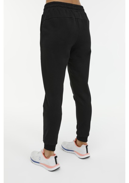 W-CT133 Basıc Jogger 4fx Sıyah Kadın Eşofman Altı