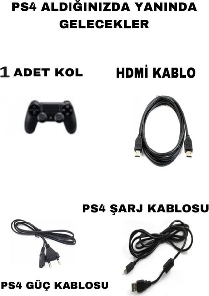 Playstation 4 Slim 1tb +10 Dijital Oyun modelleri