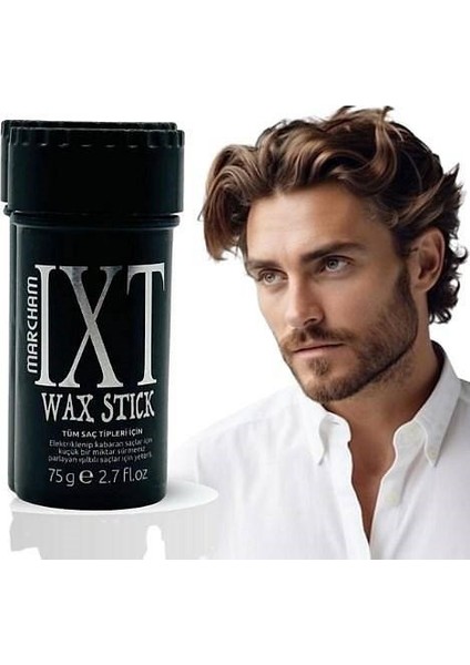 Stick Wax 75 gr - Kadınlar İçin x 1 Adet + Saç Şekillendirici Stick Wax For Men x 1 Adet