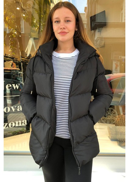 Kapşonlu Şişme Mont fiyatları