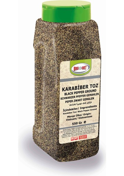 Karabiber Toz 550 gr