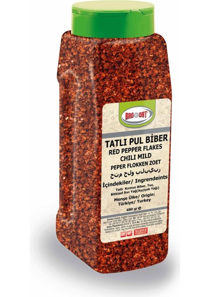 Tatlı Pul Biber 480 gr