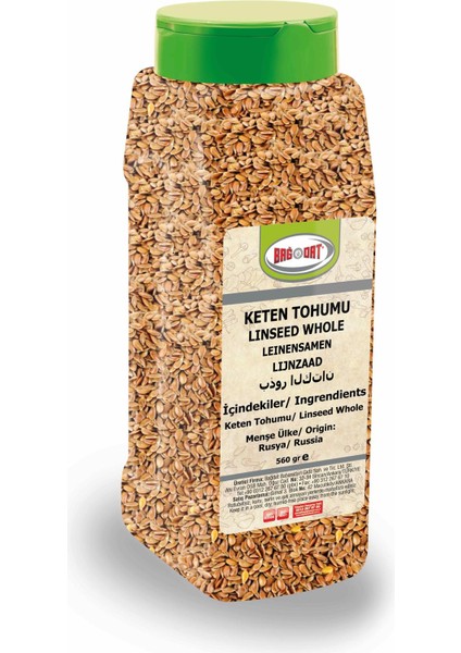Keten Tohumu Tane 560 gr