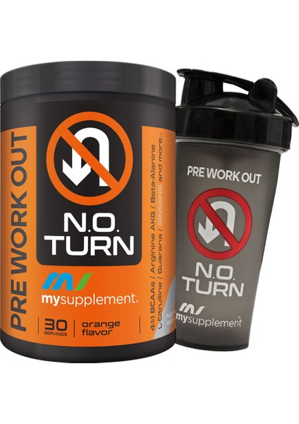 Preworkout Portakal 450 gr Pre-Workout Güç ve Aminoasit