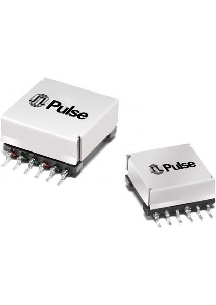 PA1646NL Anahtarlama Transformatörleri 1234-S 1241-M1 Anahtarlama Transformatörü 5:2,5:1 0,025OHM/0,485OHM Prim. Dcr 1,15OHM San. Dcr 40W 12 Terminalli Martı Kanadı Smd