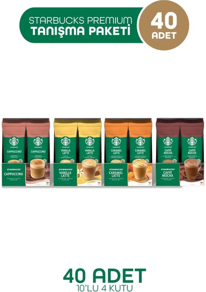 Premium Kahve Karışımı 4 Çeşit 40'lı