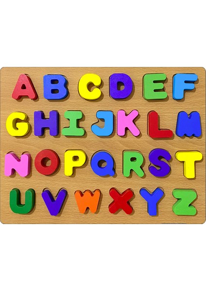 Eğitici Ahşap Oyuncak | Harfleri Öğreniyorum Kabartma Harfler Oyun Seti fiyatları