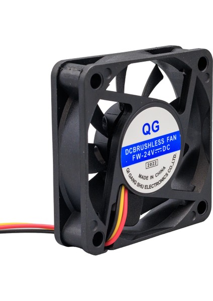 Powermaster 60X60X15MM 24 Volt Dc 0.08 Amper 3 Kablolu Soğutucu Fan fiyatları