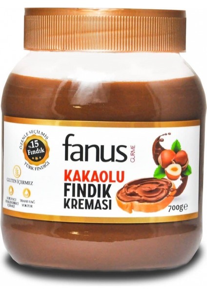 Gurme Kakaolu Fındık Kreması 700 gr