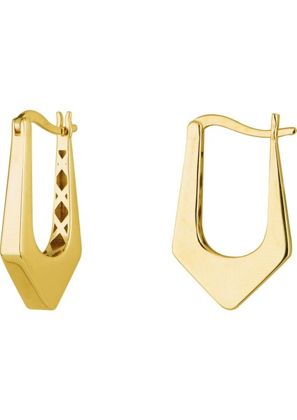 14 Ayar Italyan V Altın Küpe indirimleri