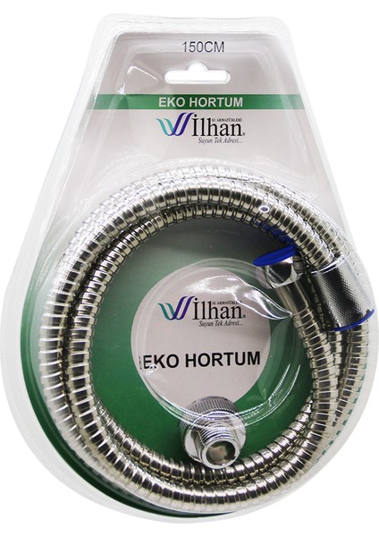 Eko - Metal Duş Hortumu Spirali Vakumlu 150CM (4490)