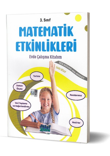 Matematik Etkinlikleri Evde Çalışma Kitabım Sarı Kitap - Ali Irmak