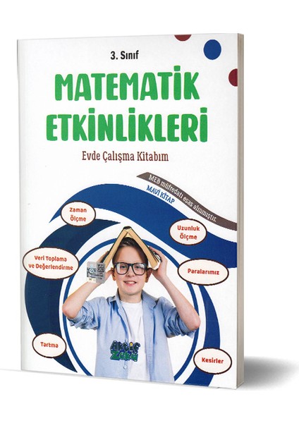 Matematik Etkinlikleri Evde Çalışma Kitabım Mavi Kitap - Ali Irmak