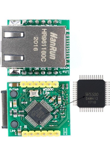 Spı Den Ethernettcpıp DÖNÜŞTÜRÜCÜ-W5500 Usr-Es1