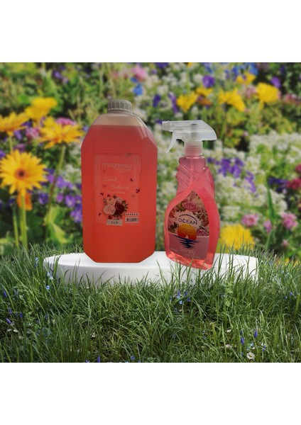 Çiçek Bahçesi Oda ve Ortam Kokusu 5 Lt Bidon + Hediye 500 ml Sprey